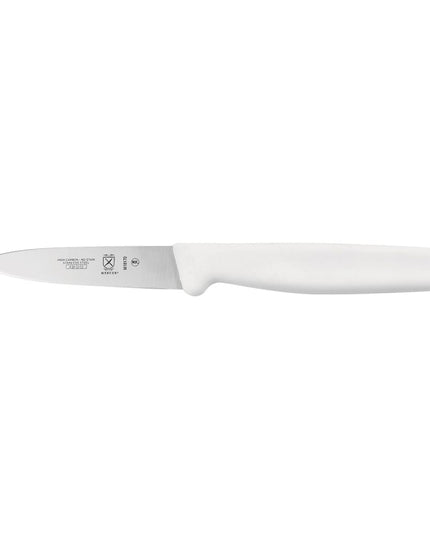 Dao Gọt Mercer Culinary M18170 7.6 cm Tay Cầm Polypropylene Trắng, Thép Carbon Cao Nhật Bản
