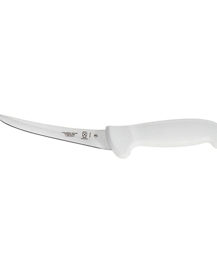 Mercer Culinary M18180 Dao Rọc Xương 15.2 cm Cán Polypropylene Trắng, Thép Carbon Cao Nhật Bản