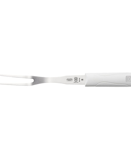 Nĩa Thái Thịt Mercer Culinary M18190 20.3 cm Cán Polypropylene Trắng Thép Carbon Nhật