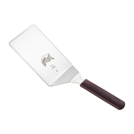Xẻng Lật Mercer Culinary M18290 15.2x12.7 cm Tay Cầm Nylon Đỏ Thép Không Gỉ