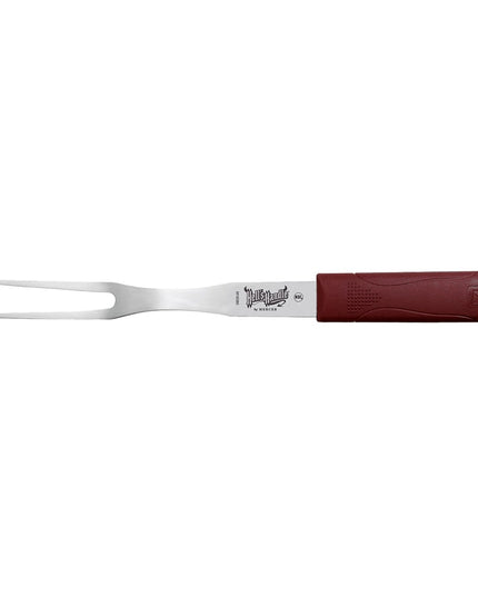 Nĩa Thái Thịt Mercer Culinary M18380 20.3 cm Cán Nylon Đỏ Thép Không Gỉ