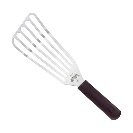 Xẻng Lật Cá Có Rãnh Mercer Culinary M18390 22.9 cm Tay Cầm Nylon Đỏ Thép Không Gỉ