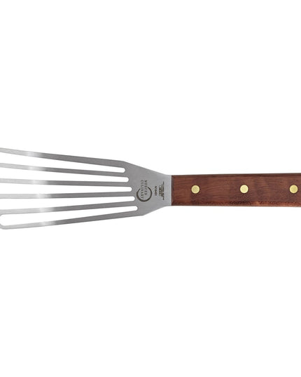 Xẻng Lật Cá Có Rãnh Mercer Culinary M18483 15.2 cm Tay Cầm Gỗ Hồng Thép Không Gỉ