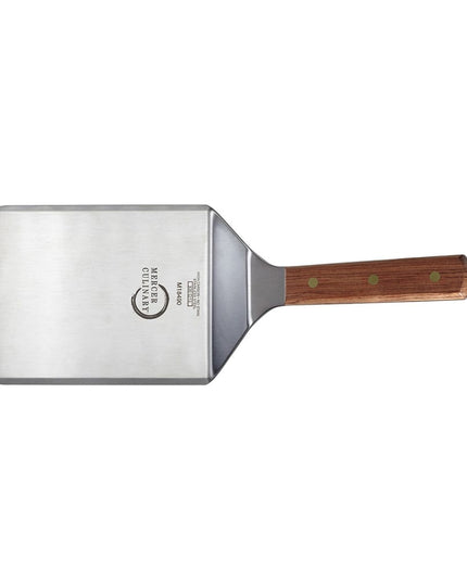 Xẻng Lật Mercer Culinary M18490 Tay Cầm Gỗ Rosewood Thép Không Gỉ 15.2 x 12.7 cm