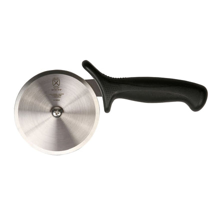 Dao Cắt Pizza Mercer Culinary M18604BK 10.2 cm Cán Santoprene®/Polypropylene Đen, Thép Cacbon Cao Nhật Bản
