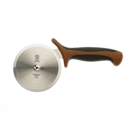Dao Cắt Pizza Mercer Culinary M18604BR 10.2cm Tay Cầm Santoprene®/Polypropylene Nâu Thép Carbon Nhật Bản