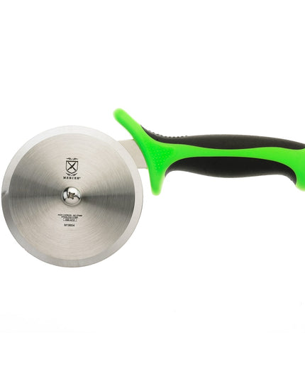 Dao Cắt Pizza Mercer Culinary M18604GR 10.2 cm Tay Cầm Santoprene®/Polypropylene Xanh Lá Thép Carbon Cao Nhật Bản