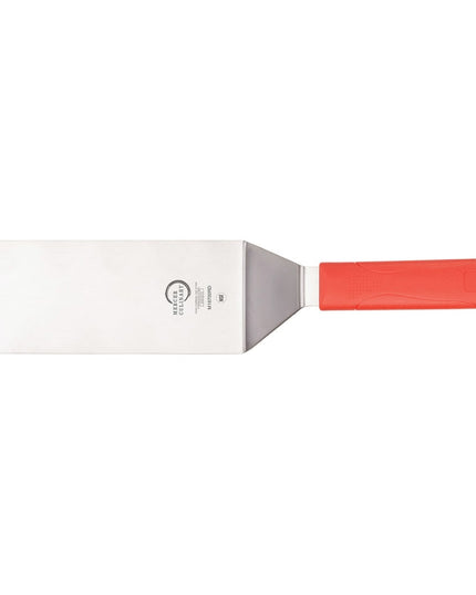 Xẻng Lật Mercer Culinary M18700RD Cán Nhựa Polypropylene Đỏ Thép Carbon Cao Cấp Nhật Bản 20.3x7.6 cm
