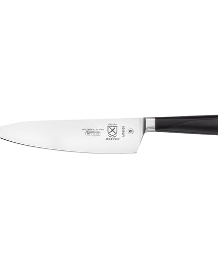 Dao Bếp Trưởng Mercer Culinary M19080 20.3cm Cán POM Đen Thép Đức Carbon Cao