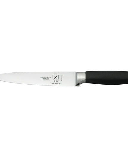 Dao Phi Lê Dẻo Mercer Culinary M20307 17.8 cm Cán Santoprene® Đen Chống Trượt Thép Đức Carbon Cao