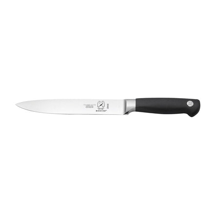 Dao Khắc Mercer Culinary M20408 20.3 cm Cán Santoprene® Đen Chống Trượt Thép Đức Carbon Cao