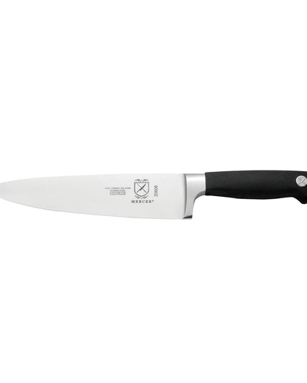 Dao Đầu Bếp Mercer Culinary M20608 20.3 cm Tay Cầm Santoprene® Đen Thép Carbon