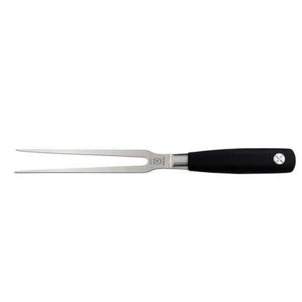 Nĩa Thái Thẳng Mercer Culinary M21046 17.8 cm Cán Santoprene® Đen Thép Carbon Đức
