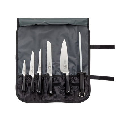 Bộ Dao 7 Món Mercer Culinary M21830 Kèm Túi Cuộn