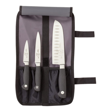Bộ Dao Khởi Đầu Mercer Culinary M21910 4 Món Kèm Túi Cuộn Chắc Chắn