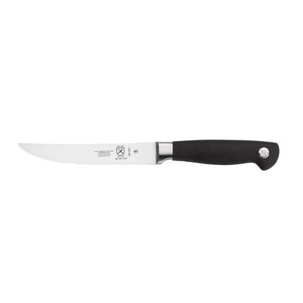 Dao Steak Mercer Culinary M21921 12.7cm Răng Cưa Cán Santoprene® Chống Trượt Đen Thép Đức Carbon Cao