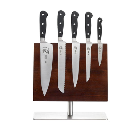 Bộ Dao 6 Món Mercer Culinary M21940 Kèm Bảng Từ Gỗ Keo