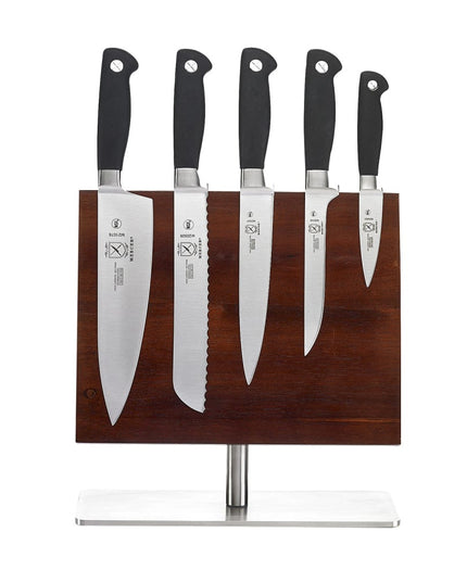 Bộ Dao 6 Món Mercer Culinary M21942 Kèm Bảng Từ Gỗ Keo