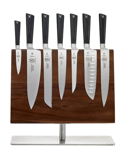 Bộ Dao 8 Món Mercer Culinary M21945 Bảng Nam Châm Gỗ Acacia