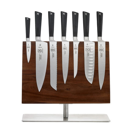 Bộ Dao 8 Món Mercer Culinary M21945 Bảng Nam Châm Gỗ Acacia