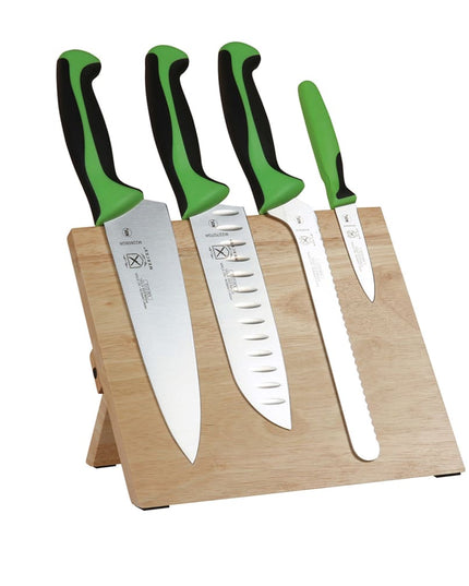 Bộ Dao 5 Món Mercer Culinary M21980GR Bảng Nam Châm Gỗ Cao Su