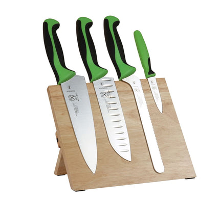 Bộ Dao 5 Món Mercer Culinary M21980GR Bảng Nam Châm Gỗ Cao Su