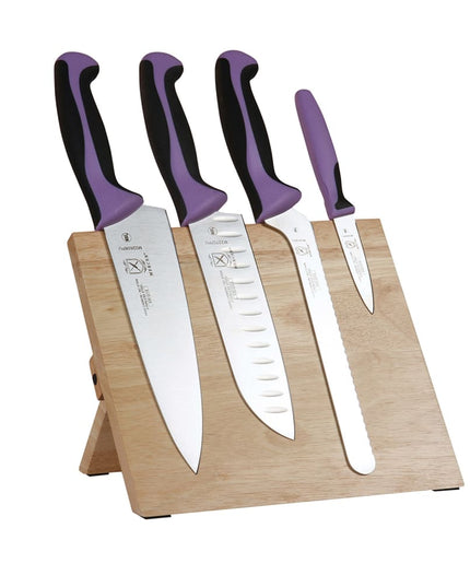 Bộ Dao 5 Món Mercer Culinary M21980PU Bảng Nam Châm Gỗ Cao Su