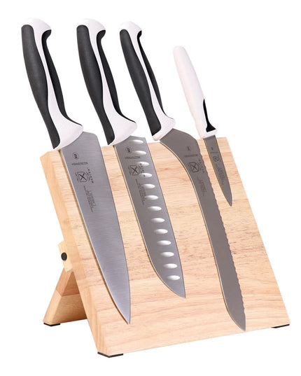 Bộ Dao Mercer Culinary M21980WBH 5 Món Kèm Bảng Nam Châm Gỗ Cao Su