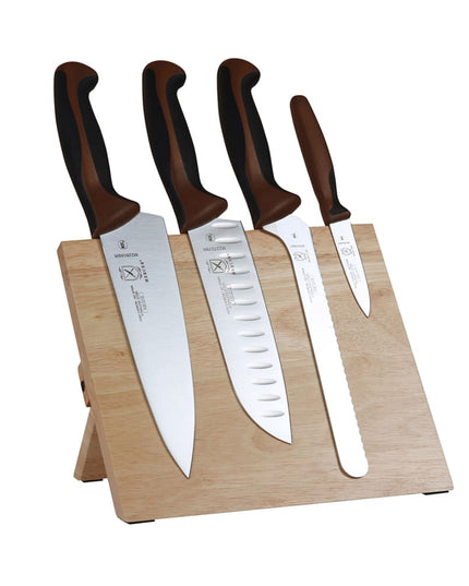 Bộ Dao 5 Món Mercer Culinary M21981BR Bảng Nam Châm Tre
