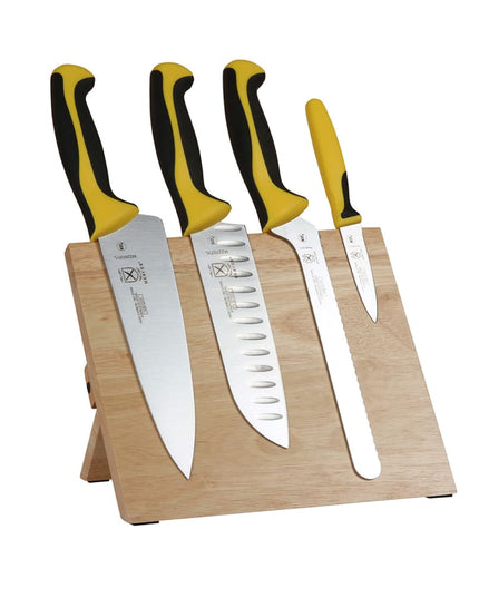 Bộ Dao 5 Món Mercer Culinary M21981YL Bảng Nam Châm Tre
