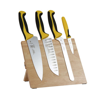 Bộ Dao 5 Món Mercer Culinary M21981YL Bảng Nam Châm Tre