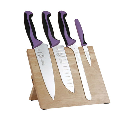 Bộ Dao 5 Món Mercer Culinary M21982PU Bảng Nam Châm Gỗ Keo