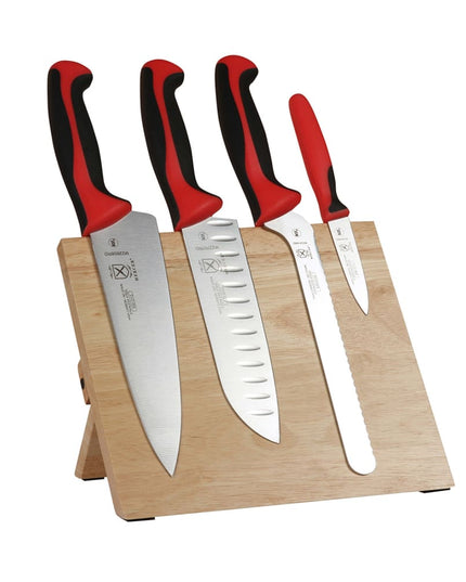 Bộ Dao 5 Món Mercer Culinary M21982RD Bảng Nam Châm Gỗ Keo