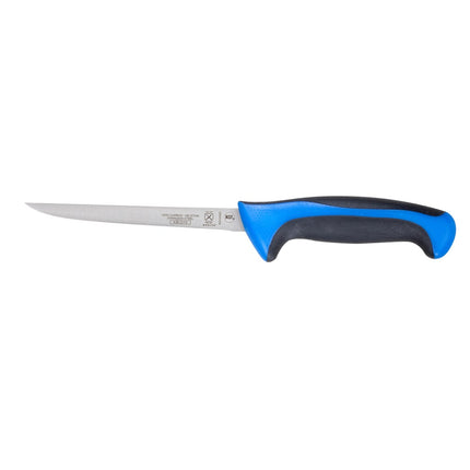 Mercer Culinary M22206BL Dao Rút Xương 15.2 cm Cán Santoprene®/Polypropylene Màu Xanh, Thép Carbon Cao Nhật Bản
