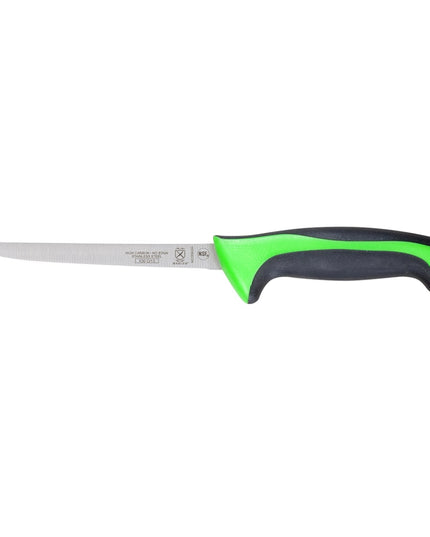 Mercer Culinary M22206GR Dao Rút Xương 15.2 cm Cán Santoprene®/Polypropylene Màu Xanh, Thép Carbon Cao Nhật Bản