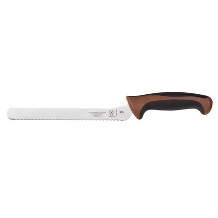 Dao Cắt Bánh Mì Mercer Culinary M22418BR 20.3 cm Tay Cầm Santoprene®/Polypropylene Nâu Thép Carbon Nhật Bản