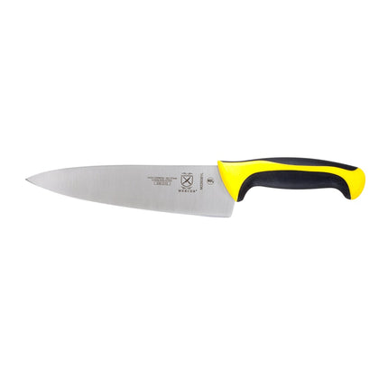 Dao Bếp Trưởng Mercer Culinary M22608YL 20.3 cm Tay Cầm Santoprene®/Polypropylene Vàng Thép Nhật Carbon Cao