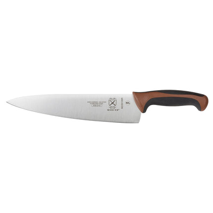 Dao Bếp Trưởng Mercer Culinary M22610BR 25.4 cm Cán Santoprene®/Polypropylene Nâu Thép Nhật Carbon Cao