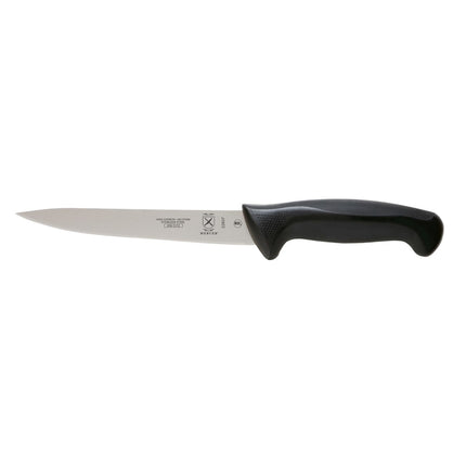 Dao Phi Lê Mercer Culinary M22807 17.8 cm Tay Cầm Santoprene®/Polypropylene Đen Thép Carbon Cao Nhật Bản