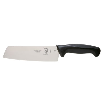 Dao Thái Rau Nakiri Mercer Culinary M22907 17.8cm Cán Santoprene®/Polypropylene Màu Đen, Thép Carbon Cao Nhật Bản