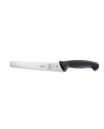 Dao Cắt Bánh Mì Mercer Culinary M23208 20.3 cm Cán Santoprene®/Polypropylene Đen Thép Carbon Nhật Bản