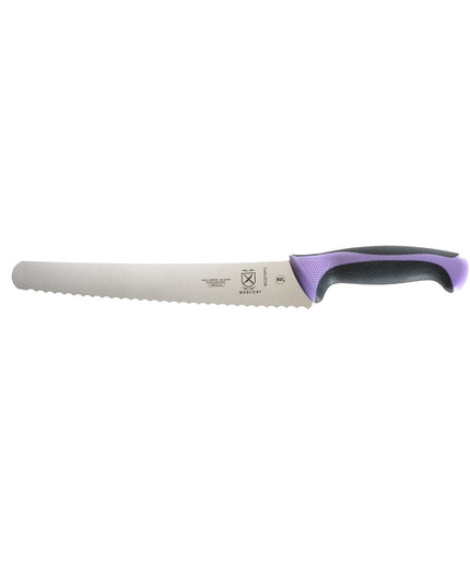 Dao Cắt Bánh Mì Mercer Culinary M23210PU 25.4 cm Cán Santoprene®/Polypropylene Tím Thép Carbon Nhật Bản