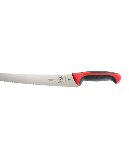 Dao Cắt Bánh Mì Mercer Culinary M23210RD 25.4 cm Tay Cầm Santoprene®/Polypropylene Đỏ Thép Carbon Nhật Bản