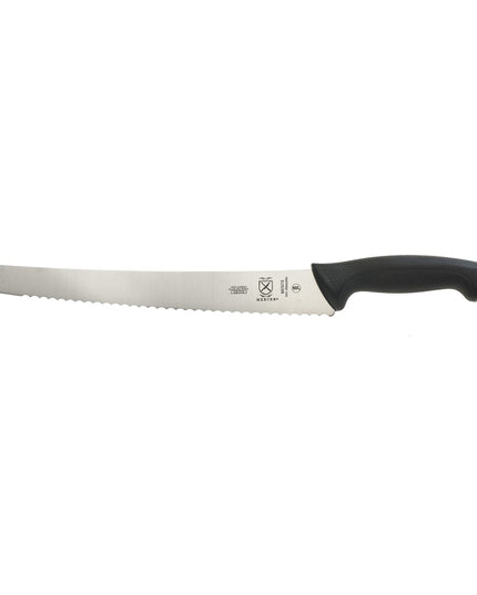 Dao Thái Thịt Bò Mercer Culinary M23213 30.5 cm Tay Cầm Santoprene®/Polypropylene Đen Thép Nhật Bản Carbon Cao