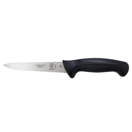 Dao Tiện Dụng Mercer Culinary M23406 15.2 cm Cán Santoprene/Polypropylene Đen Thép Carbon Cao Nhật Bản