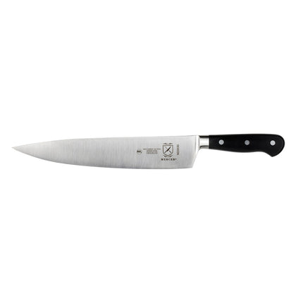 Dao Đầu Bếp Mercer Culinary M23530 25.4 cm Cán Delrin® Đen Công Thái Học Thép Đức Carbon Cao