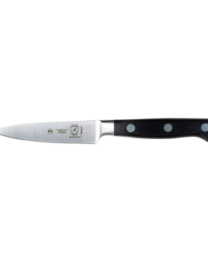 Dao Gọt Mercer Culinary M23540 8.9 cm Tay Cầm Delrin® Đen Công Thái Học, Thép Carbon Cao Đức
