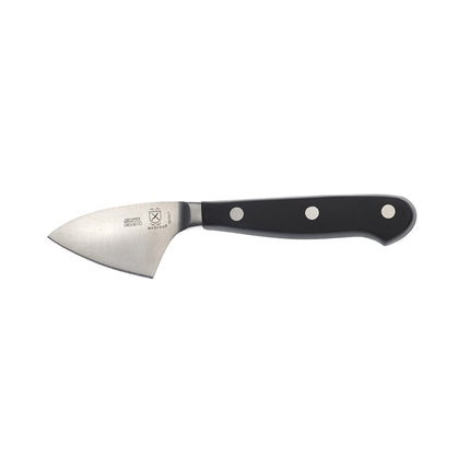 Mercer Culinary M23607 Dao Cắt Phô Mai Parmesan 7 cm Cán POM Đen Ergonomic, Thép Đức Cacbon Cao