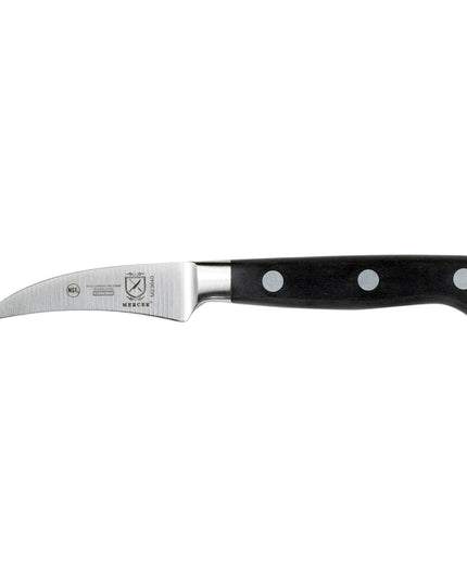 Dao Gọt Vỏ Mercer Culinary M23640 6.4 cm Cán Delrin® Đen Thép Carbon Cao Đức