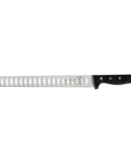 Dao Thái Lát Granton Mercer Culinary M23720 25.4 cm Tay Cầm Delrin® Đen Thép Đức Carbon Cao
